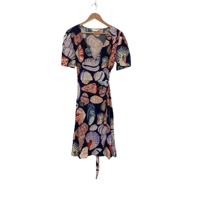 Gorman Womens  Size 10 Wrap Dress Multicoloured 