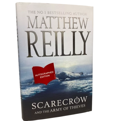 Signed Matthew Reilly Scarecrow and the Army of Thieves 