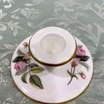 Vintage Wedgewood Bone China Candle Holder