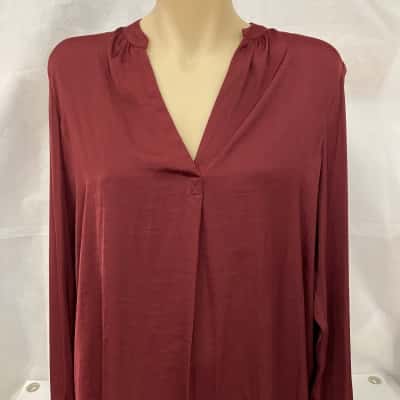 Forever New Maya VNeck Blouse - Size 10 Brand New RRP$69.99