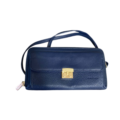 Pierre Cardin Womens RFID Protection Purse Navy Blue 