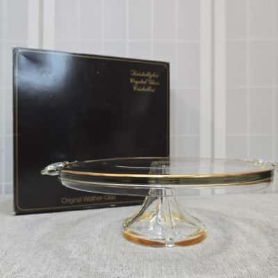 Original Walther-Glas 'Aurelia' Pedestal Cake Stand 