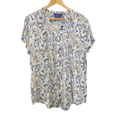 Callan Designs Short Sleeve Top Size 16