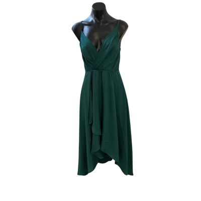 HELLO MOLLY Womens  Size 8 Casual Dress Green 