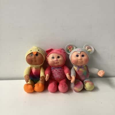 cabbage patch kids cuties exotic friends collection 