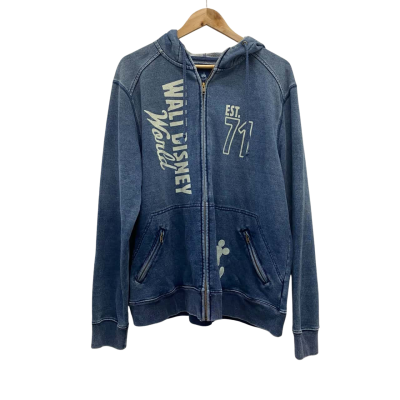 Disney Parks Unisex  Size L Hoodie Blue 