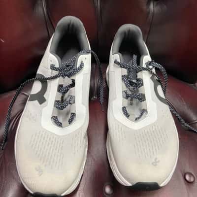 On Cloudtec Cloudmonster Mens  Size 9.5 White Sports Shoes