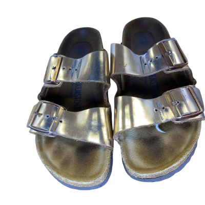 Birkenstock Womens Copper Slide Sandals Size 38 Brown 
