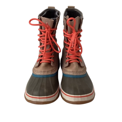 Sorel Mens Size UK 6.5 WATERPROOF Boots Multicoloured 