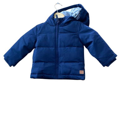 Country Road Baby Navy Puffer Coat Size 0 (6-12m)