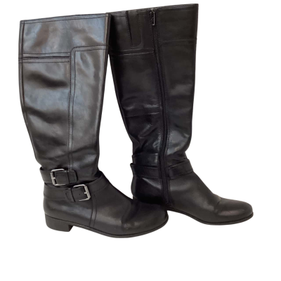 Nine West Womens Black knee high boots VASHIZA   Size 7 