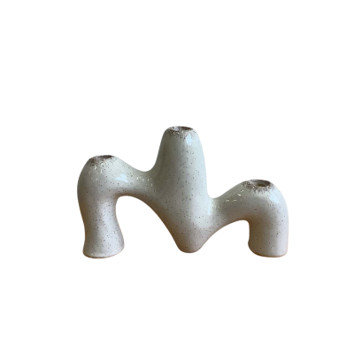 Zoe Candle Holder White 