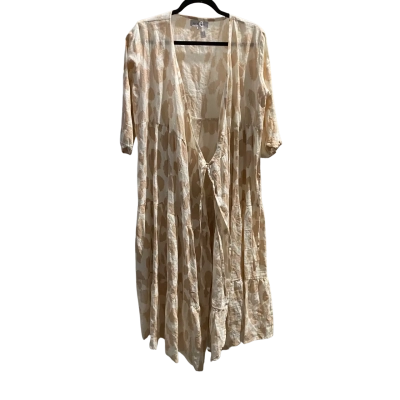 LJC Designs Womens  Size XS Cream / Pattern Dress