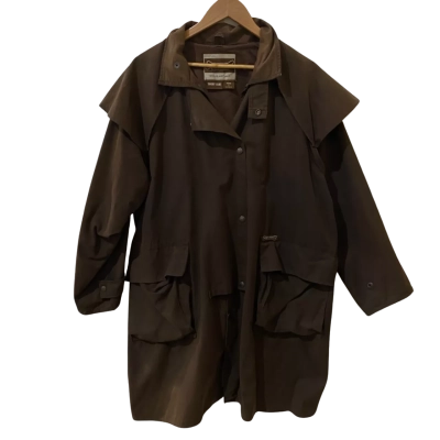 Driza-Bone Mens  Size L Short Coat Brown 