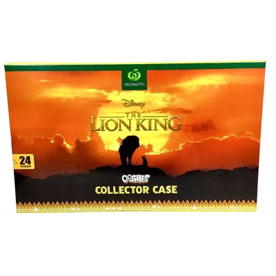 Woolworths Disney The Lion King Ooshies Collection Full Set In Case - Collectors