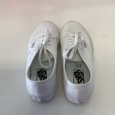 Vans Womens Size 7.5 White / Mens Size 6