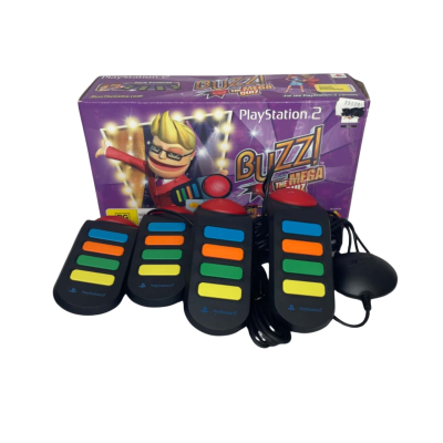 PlayStation 2 Buzz The Mega Quiz Buzzers
