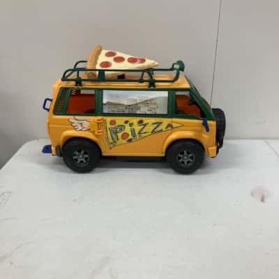 Nickelodeon Teenage Mutant Ninja Turtles Pizza Fire Delivery Van 