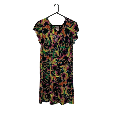 Leona Edmiston Womens  Floral Midi Dress Floral Size 14 