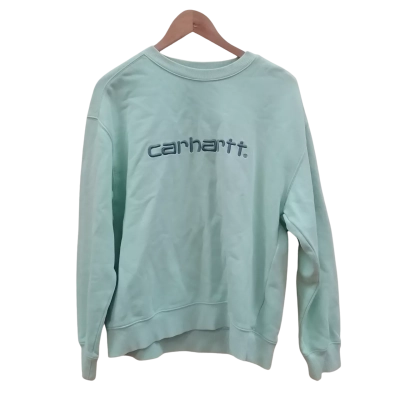 Mens Carhartt Jumper Mint Green Size M
