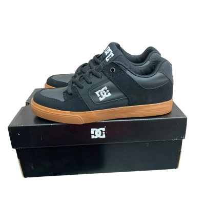DC Pure Black Gum/BGM Sneakers Size 7