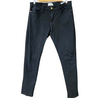 Frame Denim Womens Size 30 Le Garcon Black Jeans