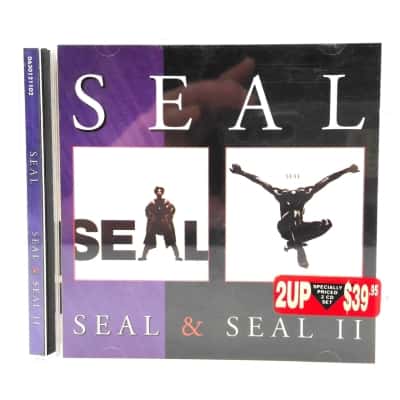 CD Double Album - Seal – Seal & Seal II - Case Is Good, Disc 1 Has Some Very Minor Scratches That Doesn't Affect Play, Disc 2 Is Very Clean