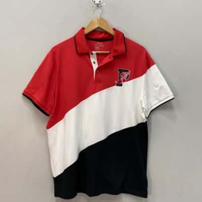 Polo Ralph Lauren Mens  Size L Polo Shirt Black  / Red / White 