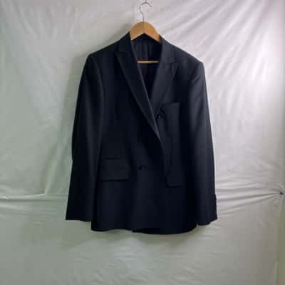  Christian Brookes Mens Size 40 / M Suit Jacket Black BNWT 