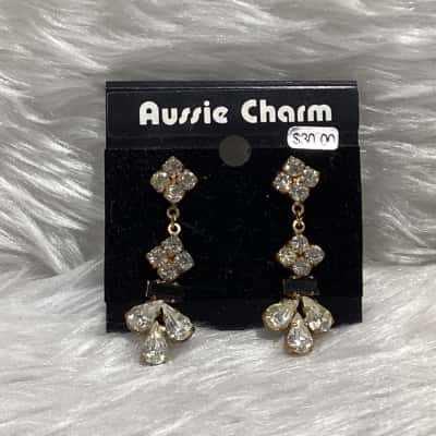  Womens Gold Tone Earrings 