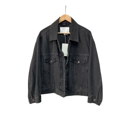 COS Womens  Size S Denim Jacket Black RRP $205