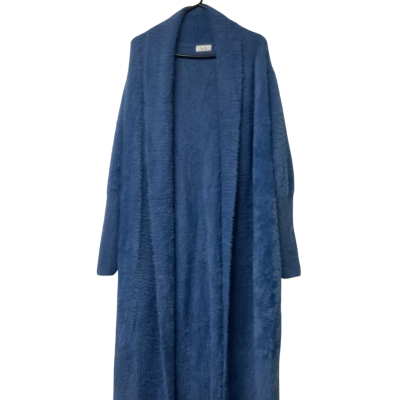 Womens Tigerlily Size S-M Blue Longline Cardigan