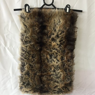 *New with Tags* Real Clothing Company Brown Faux Fur Eternity Scarf 