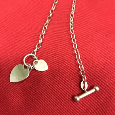 925 silver fob bracelet 