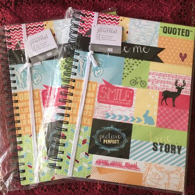 2 x Pepper Pot Journals - Spiral Bound, BNWT