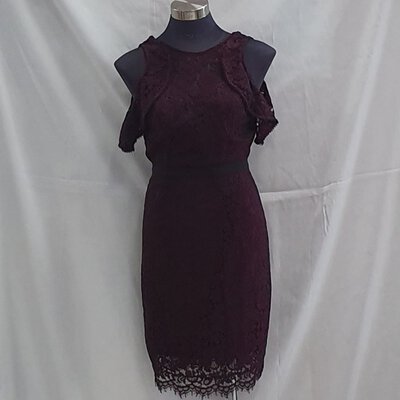 !!! REDUCED  !!! Portmans Burgundy Lace Dress 