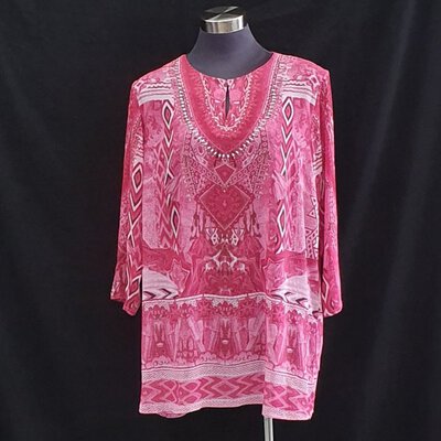 ***  REDUCED ***  W•LANE Ladies Pi k Summer Top