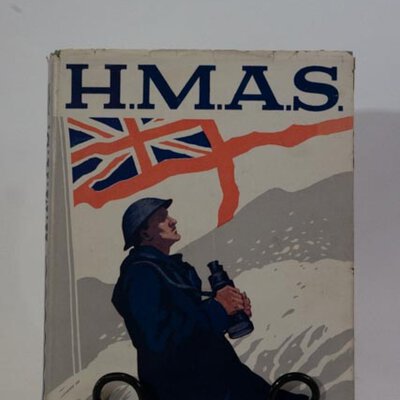 'HMAS' 1950, Published by Halstead Press for The Australian War Memorial, Hard Cover with Sleeve, Remember VP Day!