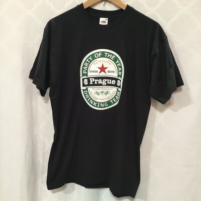 *CLEARANCE SALE* Mens T-Shirt, Size M, Black w/Print