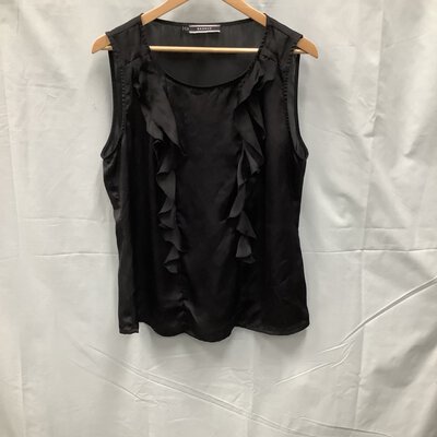 *Reduced* Basque, Womens Sleeveless Top, 16, Black