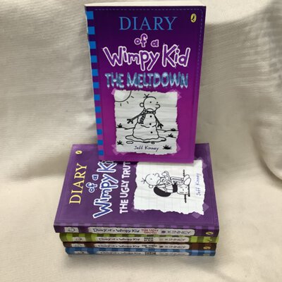 *Reduced* Diary Of A Wimpy Kid Books, Vol 5-8 & 13