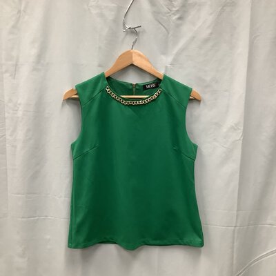 *Reduced* Moss, Womens Sleeveless Top, M, Green