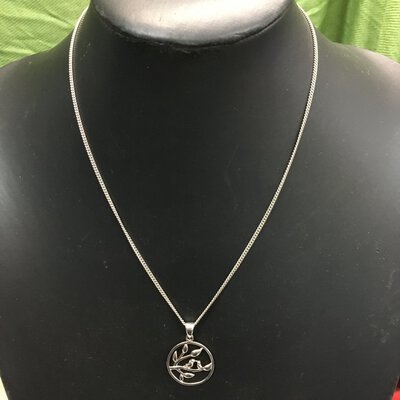 925 Silver Women's Necklace With Pendant
