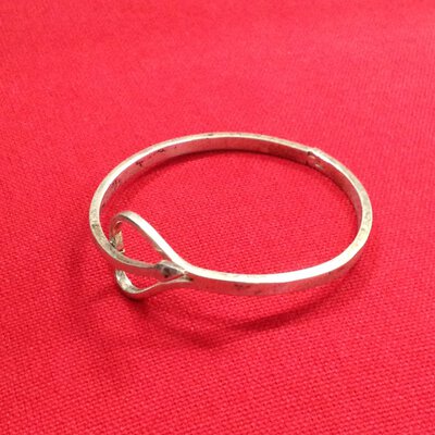925 Silver Vintage Snake Bangle