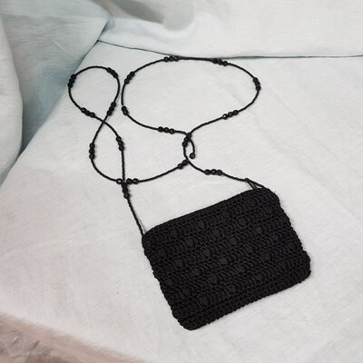 90's Portmans Beaded Mini Purse