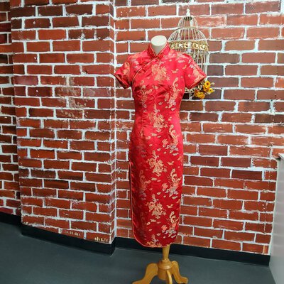 *HALF PRICE*Huajin Gong Yi Girls Red Dress Size S