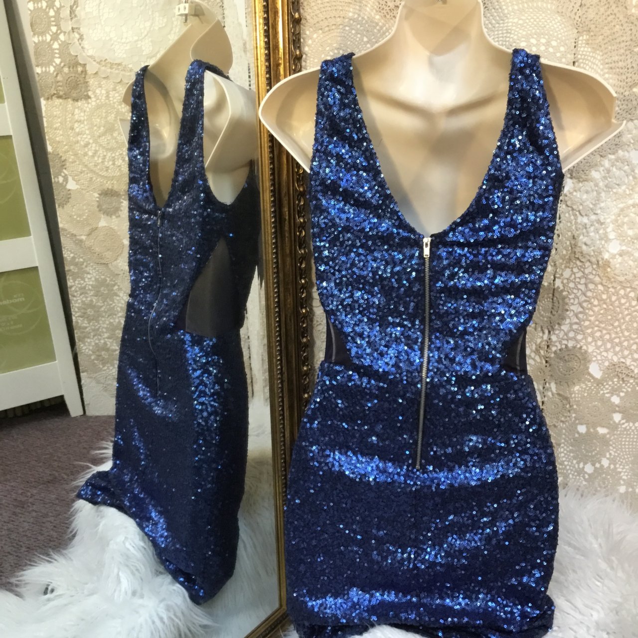 dotti sequin dress