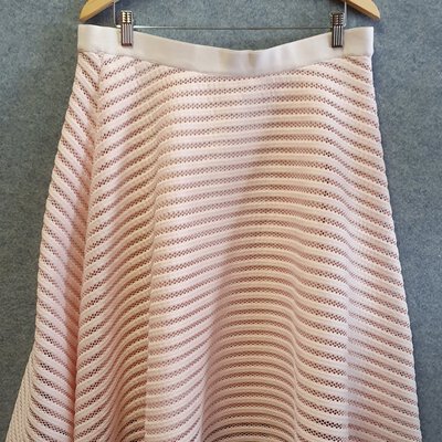 "REDUCED" Crossroads Women Skirt Coral Color Size 18 100% Polyester 