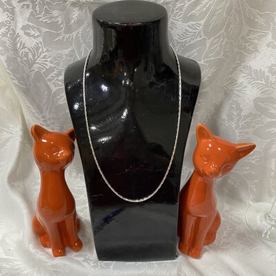 925 Ladies Silver Plated Necklace 