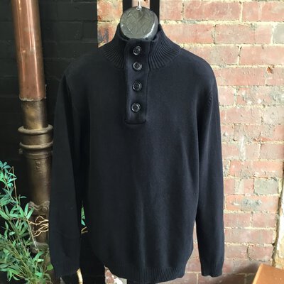 *CLEARANCE*Selected Mens Black Jumper 